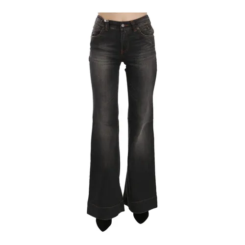 Black Flared Denim Jeans - John Galliano - Modalova