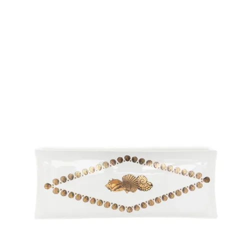 Shell Print Rectangular Tray - Fornasetti - Modalova