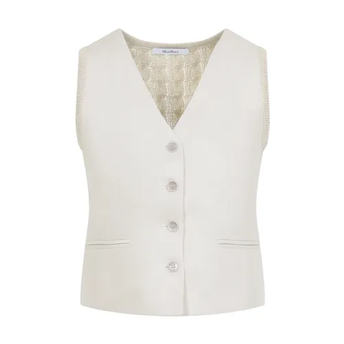 Linen Waistcoat - Max Mara - Modalova