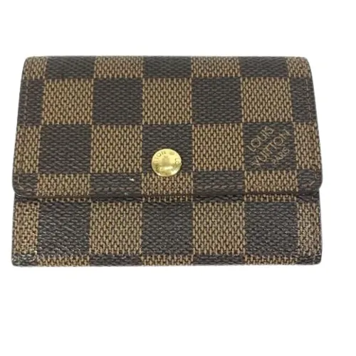 Pre-owned Vintage Canvas Wallet - Louis Vuitton Vintage - Modalova