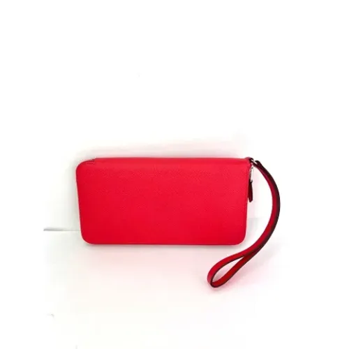 Pre-owned Leather wallets - Hermès Vintage - Modalova