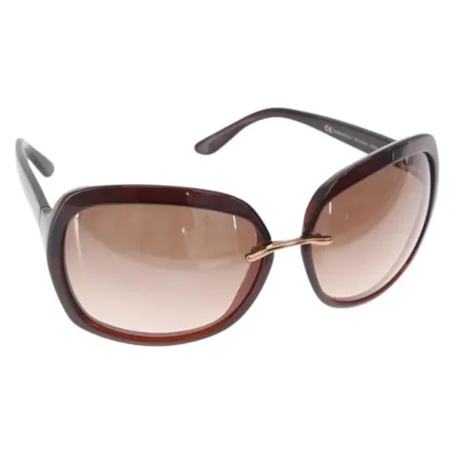 Pre-owned Plastic Sunglasses - Gucci Vintage - Modalova