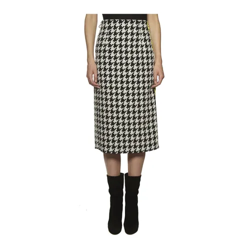 Midi Skirt - Off White - Modalova