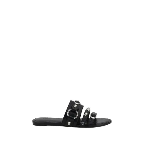 Studded Flat Sandals - Balenciaga - Modalova