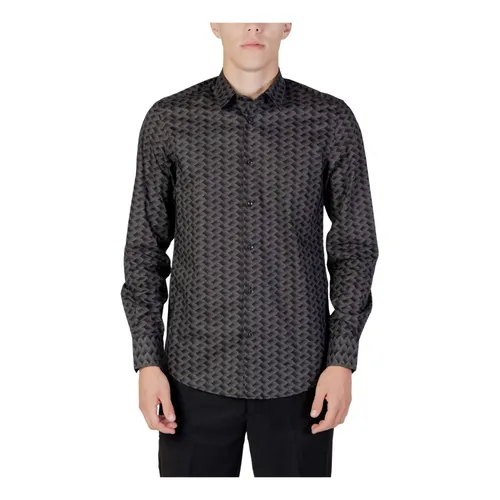 Grey Button-Up Shirt Men Fall/Winter - Antony Morato - Modalova