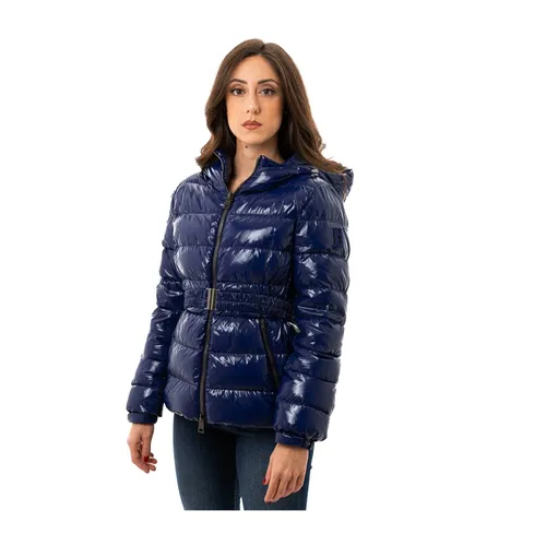 Padded Jacket with Removable Belt - Herno - Modalova