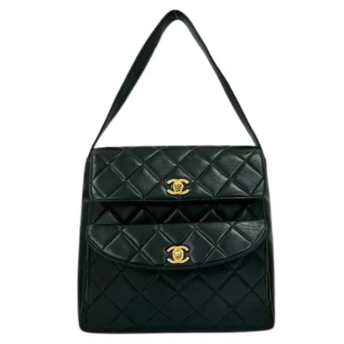 Pre-owned Leather Shoulder Bag - Chanel Vintage - Modalova