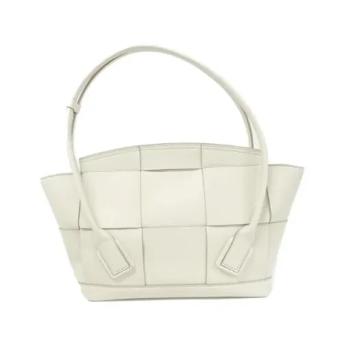 Pre-owned Leather Shoulder Bag - Bottega Veneta Vintage - Modalova