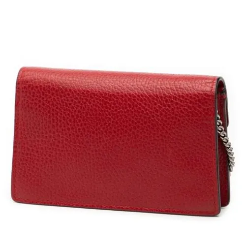 Pre-owned Leather Mini Bag - Gucci Vintage - Modalova