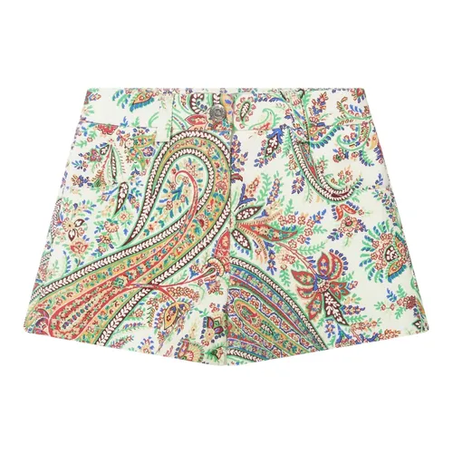 Floral Paisley Shorts - Etro - Modalova