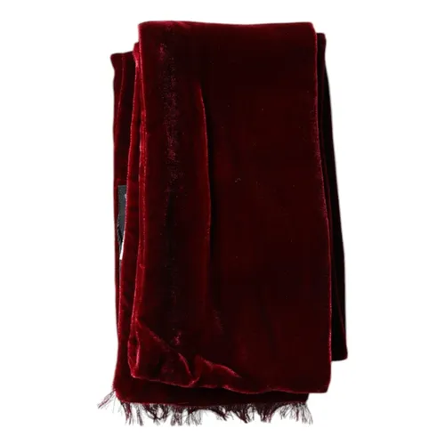 Silk Fringes Neck Wrap Scarf - Dolce & Gabbana - Modalova