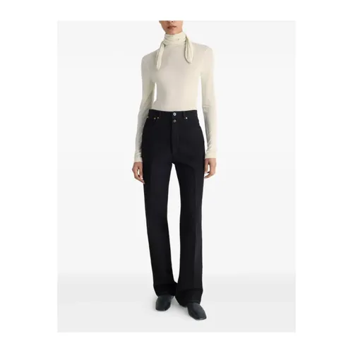 Pearl White Top with Patches - Lemaire - Modalova
