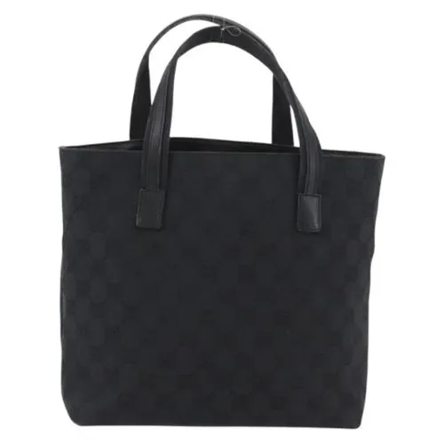 Pre-owned Canvas Tote Bag - Gucci Vintage - Modalova