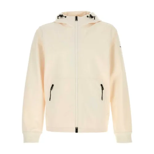 Ivory Stretch Polyester Jacket Sweatshirts - Woolrich - Modalova