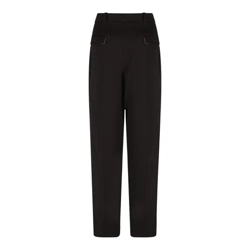 Black Stylish Trousers - Elisabetta Franchi - Modalova