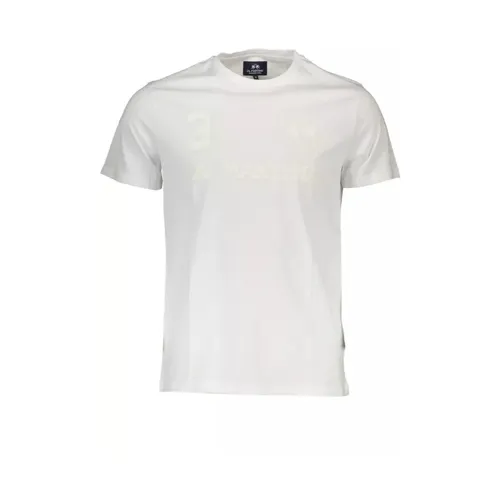 White Cotton T-Shirt - La Martina - Modalova