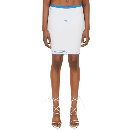 Wet Script Skirt - DI Petsa - Modalova