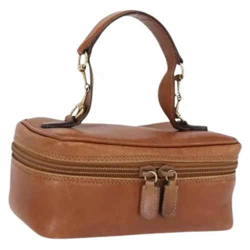 Pre-owned Leather Mini Bag - Gucci Vintage - Modalova