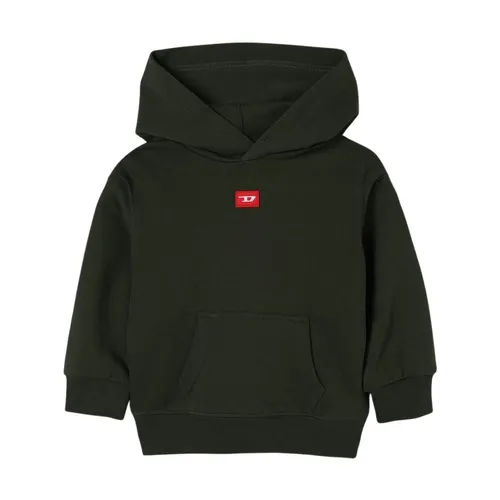 Cotton Blend Hoodie - Diesel - Modalova