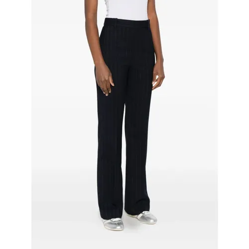 Blue Trousers - Pinko - Modalova