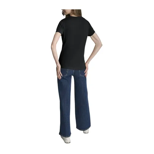Satin T-Shirt - Dkny - Modalova