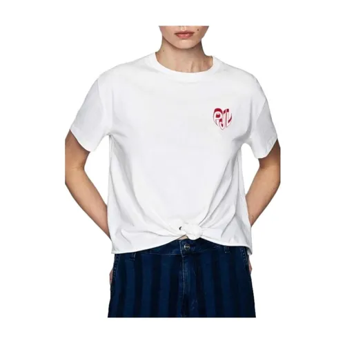 Knot Hem T-Shirt - Pepe Jeans - Modalova