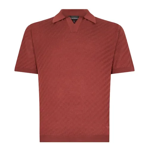 Structured Knit Sweater - Emporio Armani - Modalova