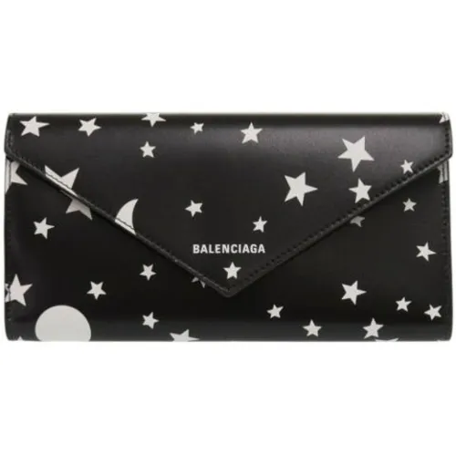 Pre-owned Leather Wallet - Balenciaga Vintage - Modalova
