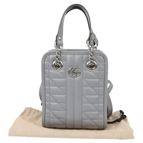 Pre-owned Leather Mini Bag - Gucci Vintage - Modalova