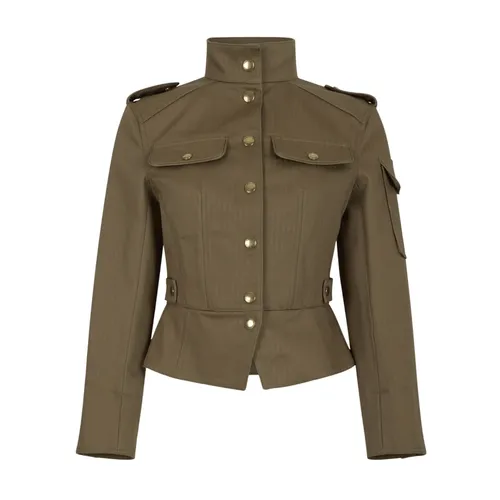 Utility Peplum Jacket - Alexander McQueen - Modalova