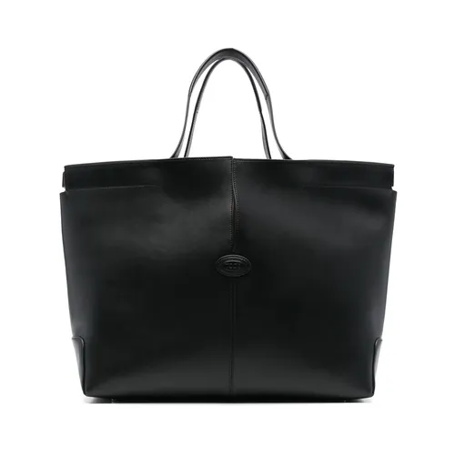 Black Flat Top Handle Bag - Tod's - Modalova