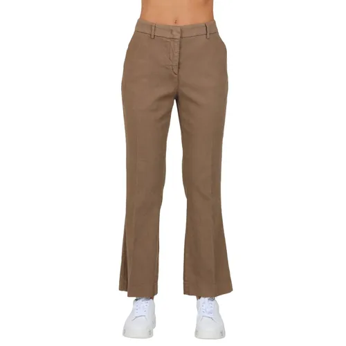 Flared Pants with a Twist - Via Masini 80 - Modalova