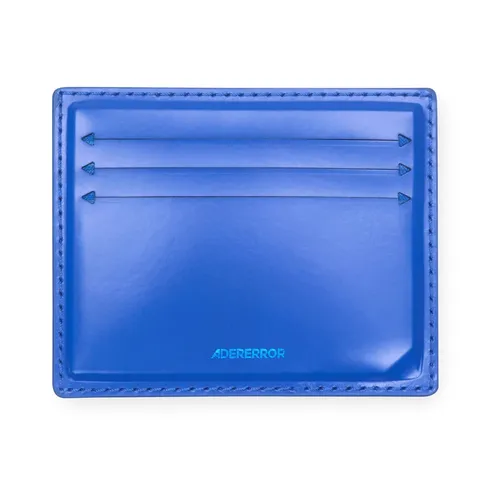Blue Logo Card Wallet - Ader Error - Modalova