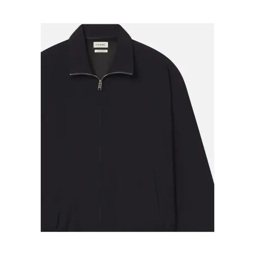 Wool Zip Blouson - Frame - Modalova