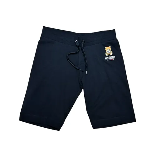 Black Short - Underbear Collection - Moschino - Modalova