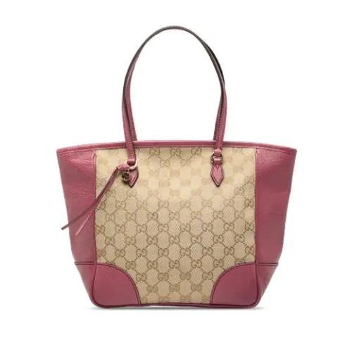 Pre-owned Canvas Tote - Gucci Vintage - Modalova