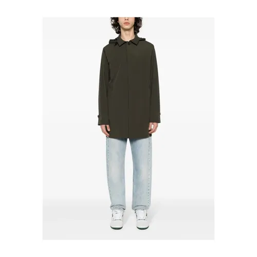 Hooded Raincoat - Aspesi - Modalova