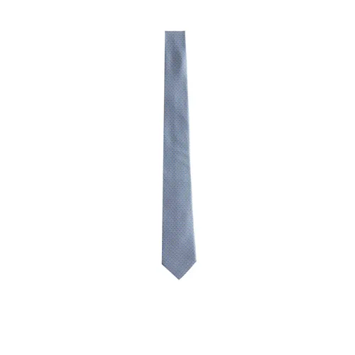 Corbata de seda con estampado Gancini - Ferragamo - Modalova