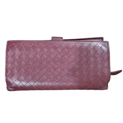 Pre-owned Intrecciato Long Wallet - Bottega Veneta Vintage - Modalova