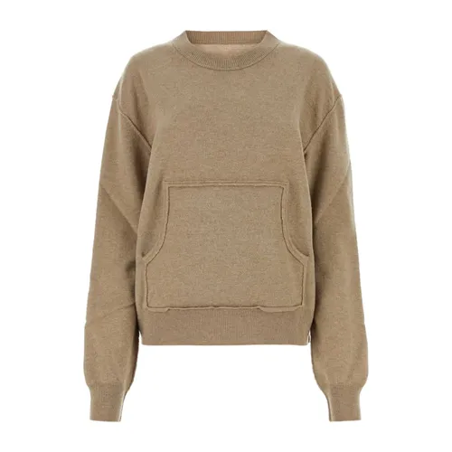 Cappuccino Wool Blend Sweater - Maison Margiela - Modalova