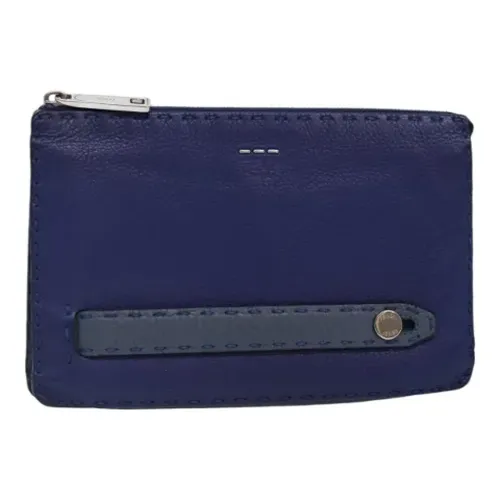 Pre-owned Cuoio clutches - Fendi Vintage - Modalova