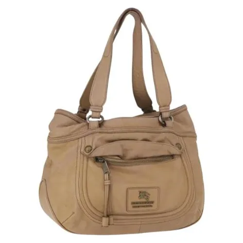 Pre-owned Leather Handbag - Burberry Vintage - Modalova