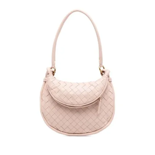 Pre-owned Leather Shoulder Bag - Bottega Veneta Vintage - Modalova