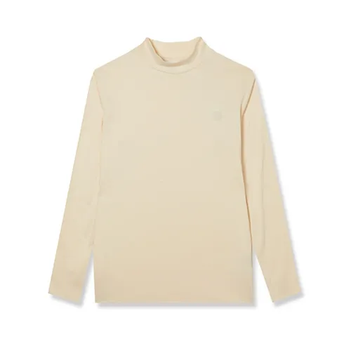 Basic Long Sleeve Shirt with Stand Collar Logo - Baldessarini - Modalova