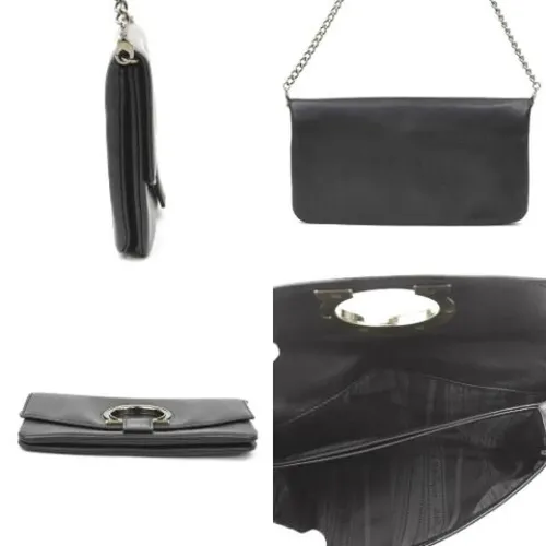 Pre-owned Leather Shoulder Bag - Salvatore Ferragamo Pre-owned - Modalova