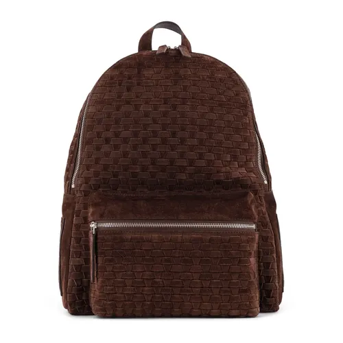Leather Backpack - Orciani - Modalova