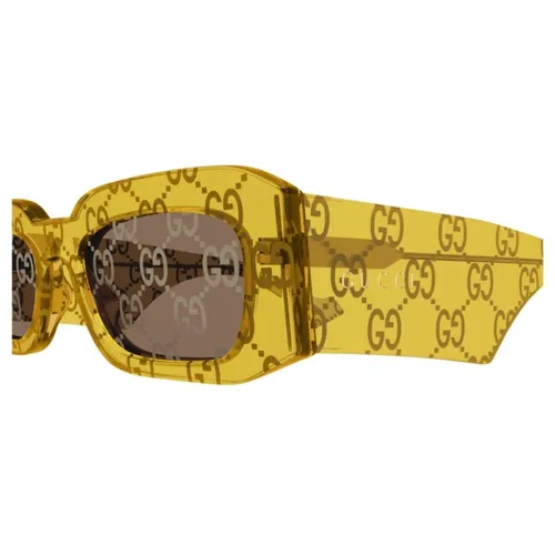 Rectangle Sunglasses - Gucci - Modalova