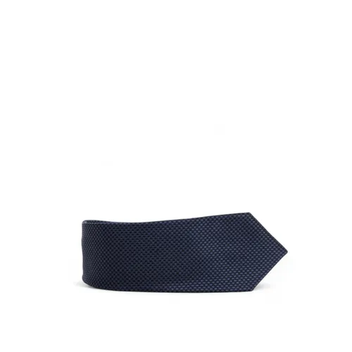 Gingham Check Silk Tie - Kiton - Modalova