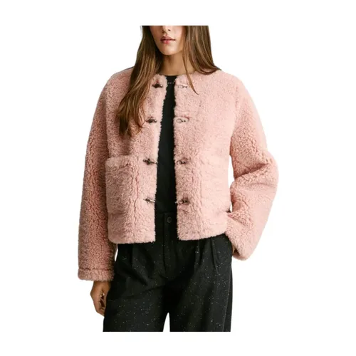 Jackets > Faux Fur & Shearling Jackets - - Pepe Jeans - Modalova
