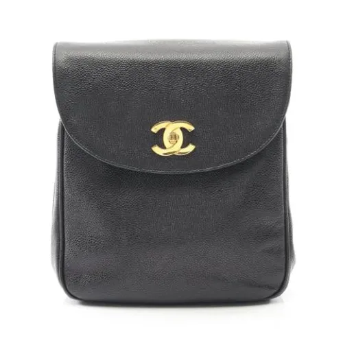 Pre-owned Leather Backpack - Chanel Vintage - Modalova
